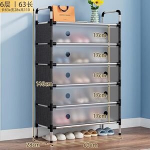 Zapatero 6 Niveles con Tapa